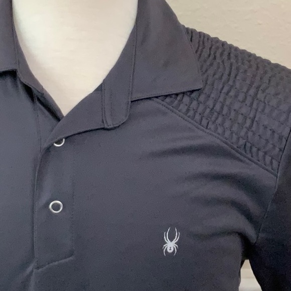 Spyder HARNESS KNIT POLO - Slate Grey - Picture 3 of 13